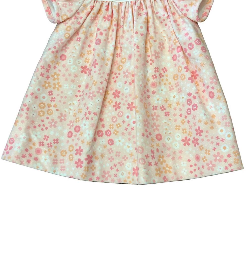 NEW FUNTASIA TOO girls floral float dress in pink